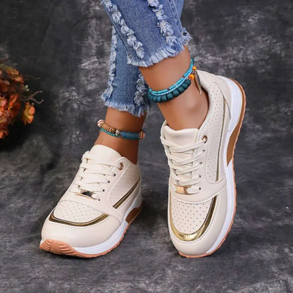 Comfortable Sporty Tie-Up Shoes for Women