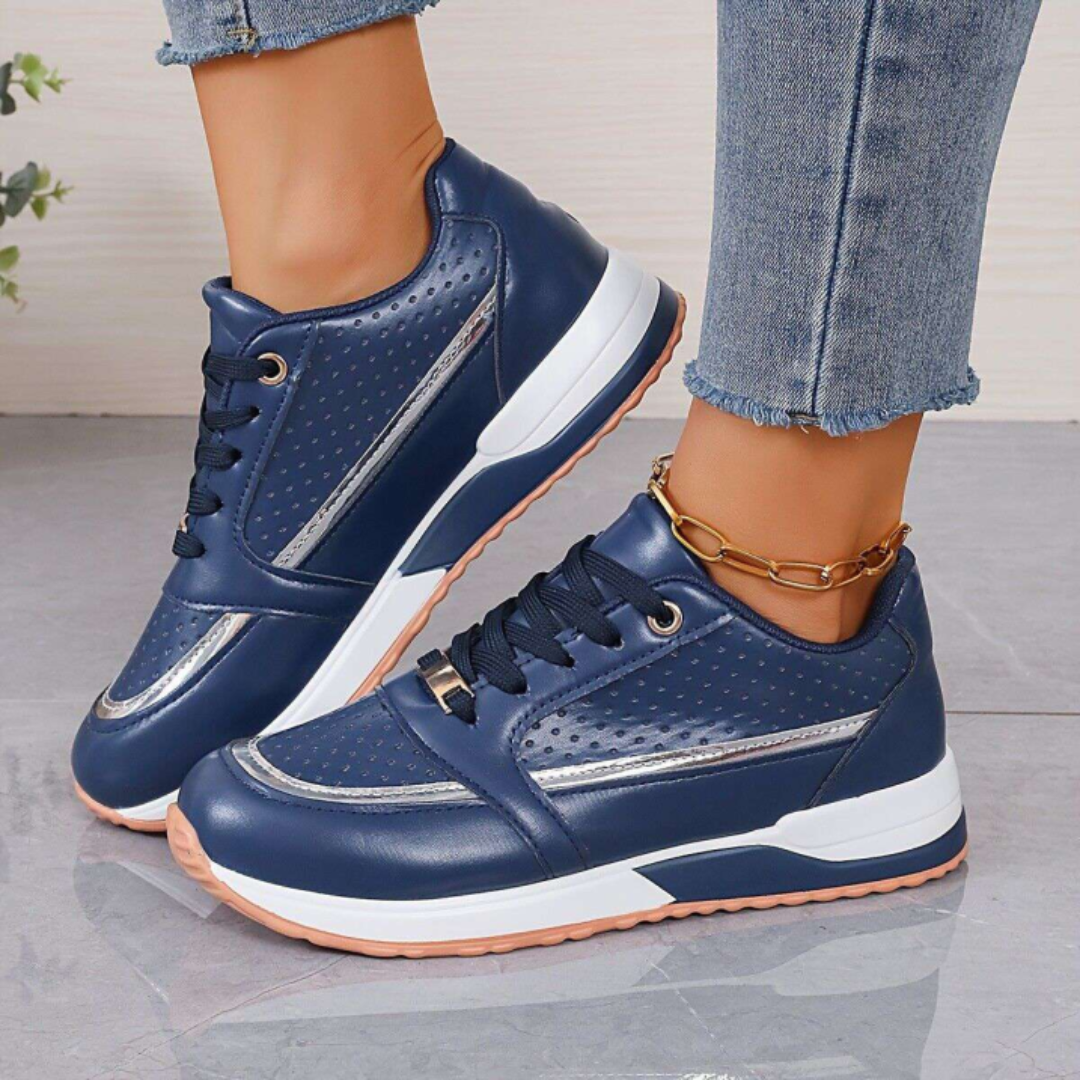 Comfortable Sporty Tie-Up Shoes for Women
