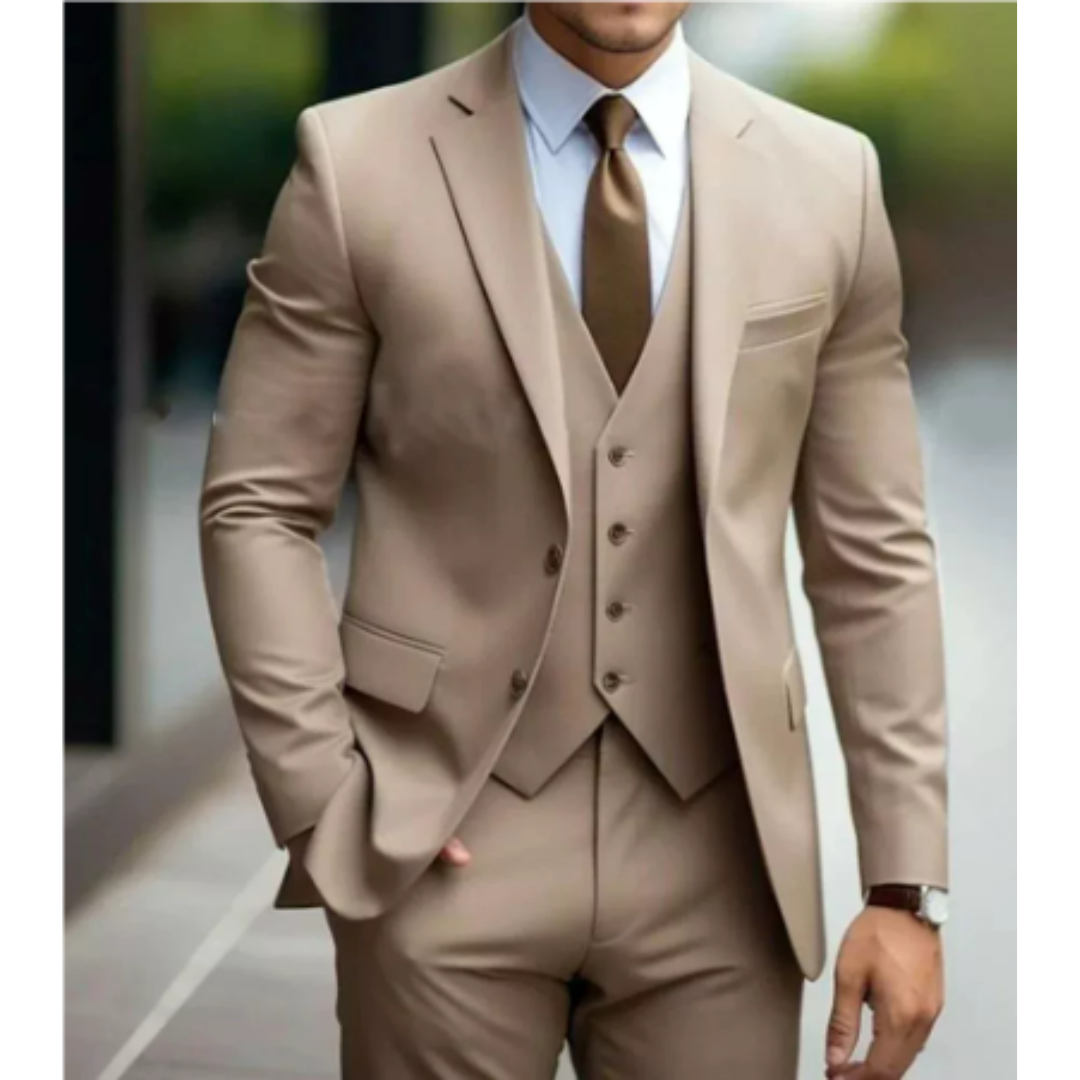 Vaughn | Men's Classic Fit Three-Piece Business Suit
