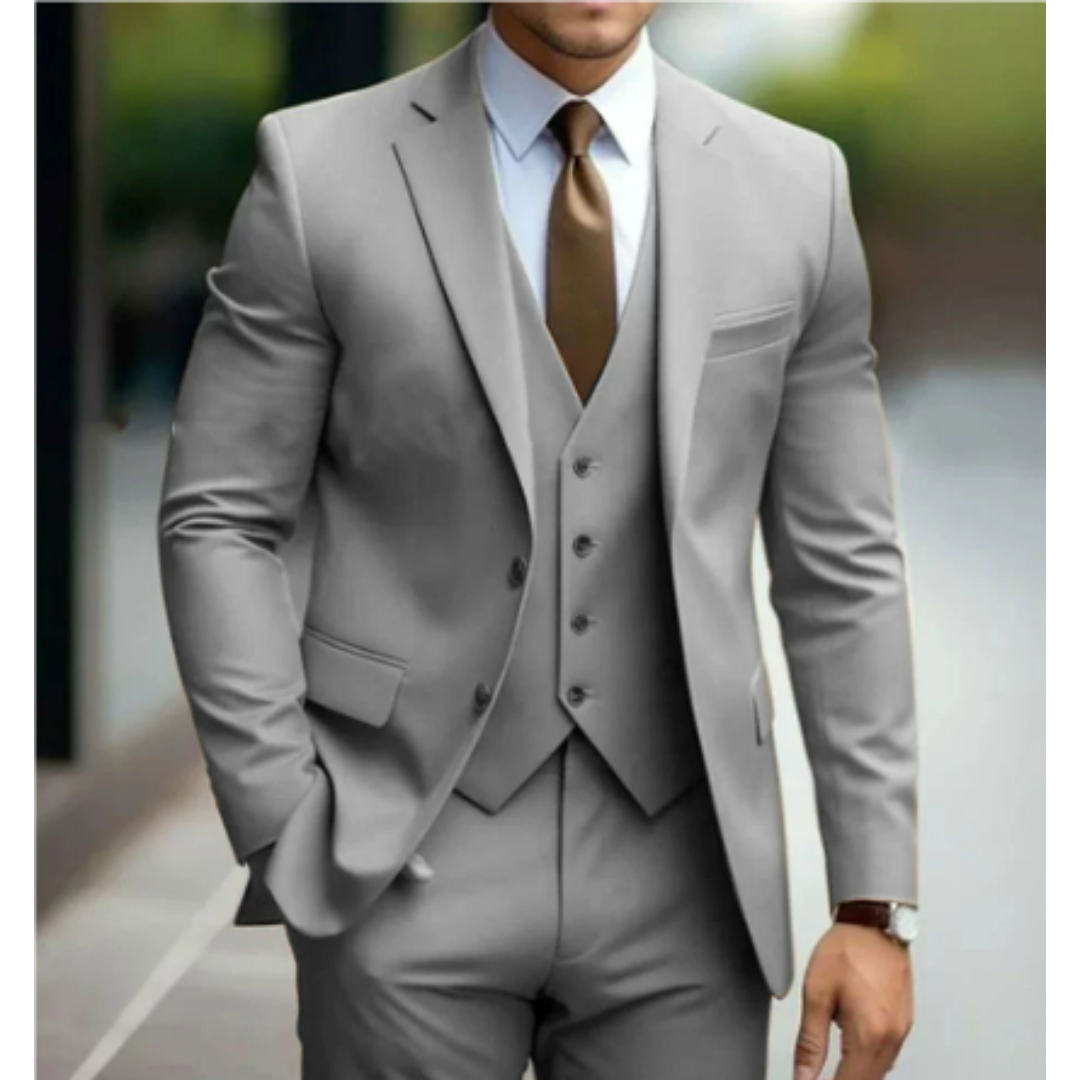 Vaughn | Men's Classic Fit Three-Piece Business Suit