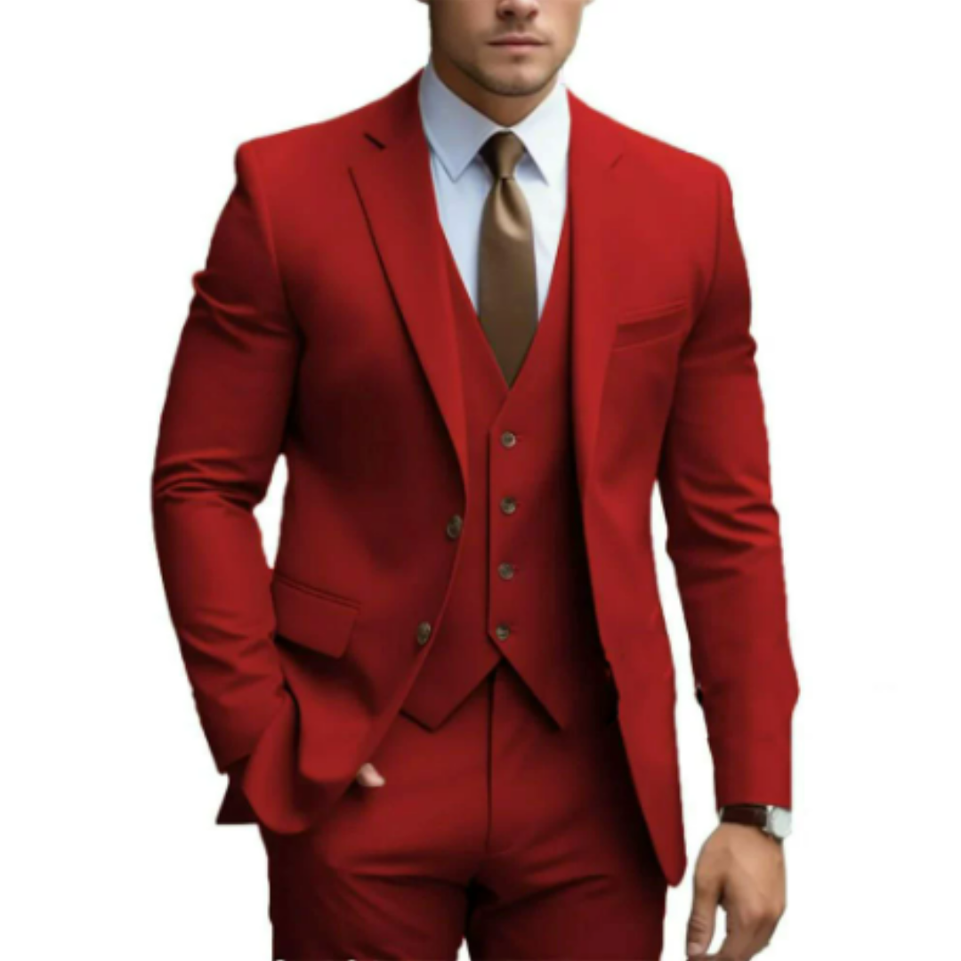 Vaughn | Men's Classic Fit Three-Piece Business Suit