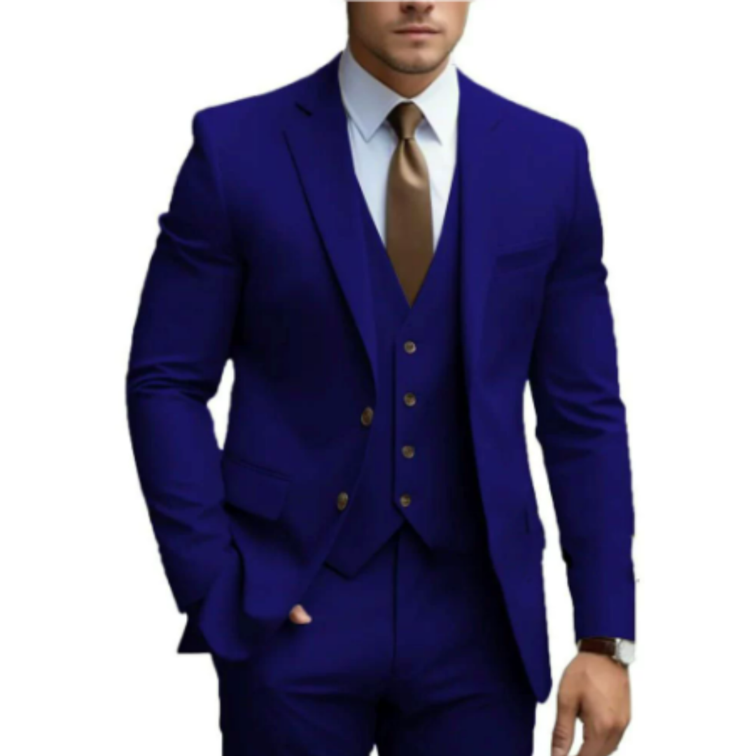 Vaughn | Men's Classic Fit Three-Piece Business Suit
