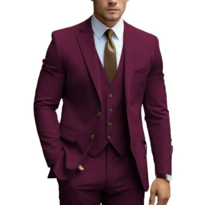 Vaughn | Men's Classic Fit Three-Piece Business Suit