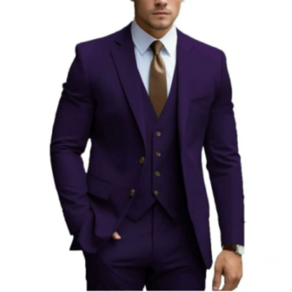 Vaughn | Men's Classic Fit Three-Piece Business Suit