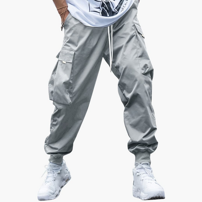 Men's Comfortable Jogger Pants with Elastic Waistband