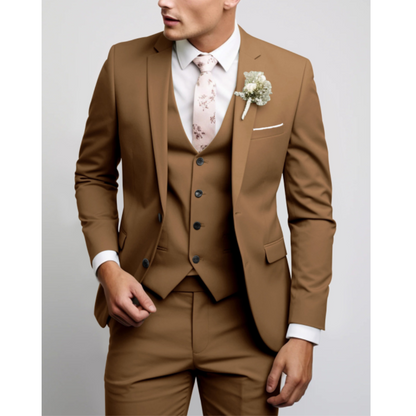 Classic Men's 3 Piece Slim Fit Business Suit