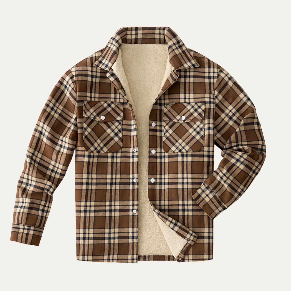 Warm Waterproof Mens Fleece Jacket Outdoors