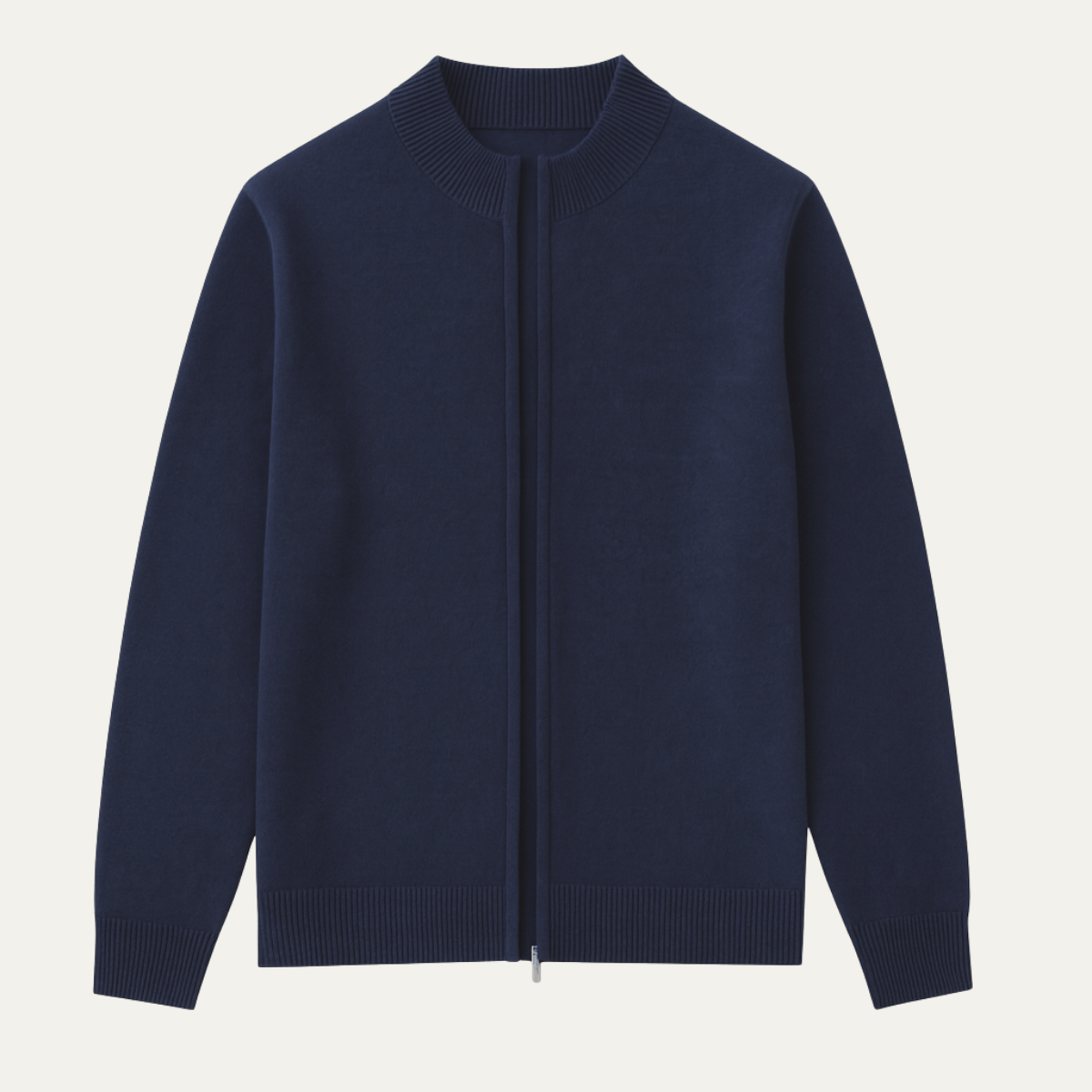 Premium Soft Men's Cashmere Wool Cardigan Sweater