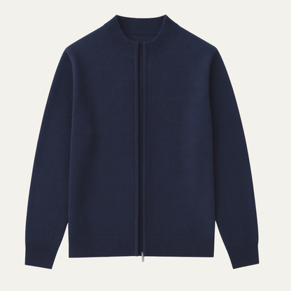Premium Soft Men's Cashmere Wool Cardigan Sweater