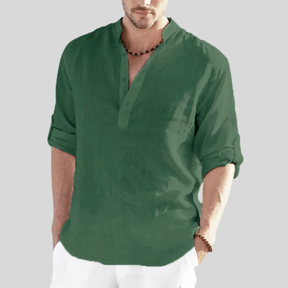 Comfortable Mens Casual Long Sleeve Shirt