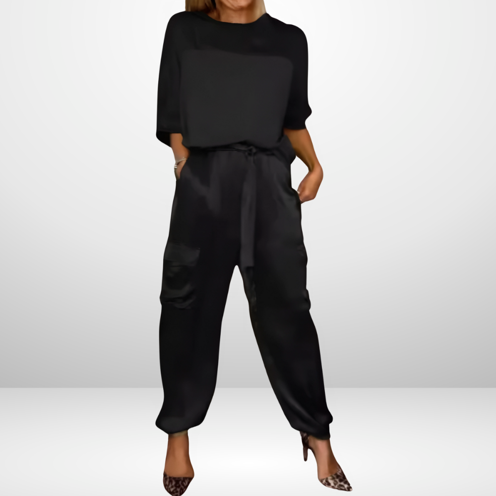 Relaxed Fit Women's 2 Piece Outfit - Olytrend