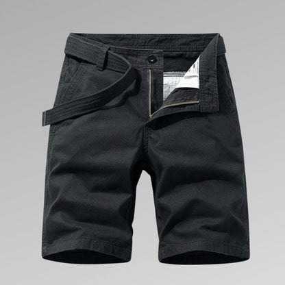 Relaxed Fit Mens Cargo Shorts with Pockets
