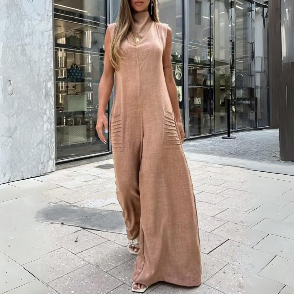 Loose Fit Summer Jumpsuit for Women - Nocini