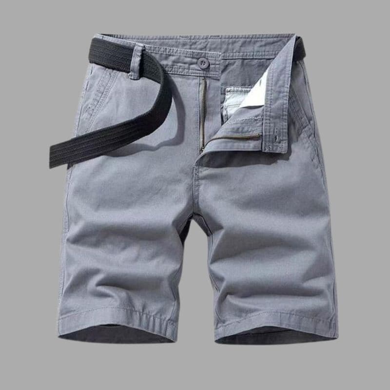 Relaxed Fit Mens Cargo Shorts with Pockets