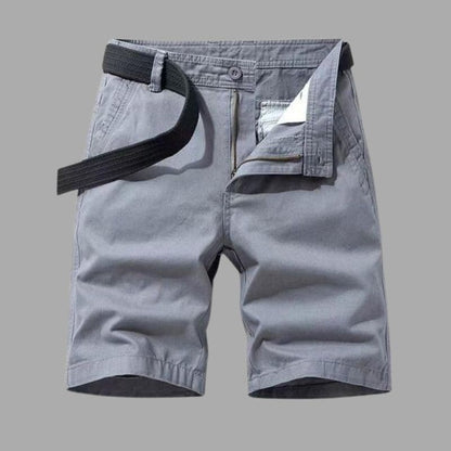Relaxed Fit Mens Cargo Shorts with Pockets