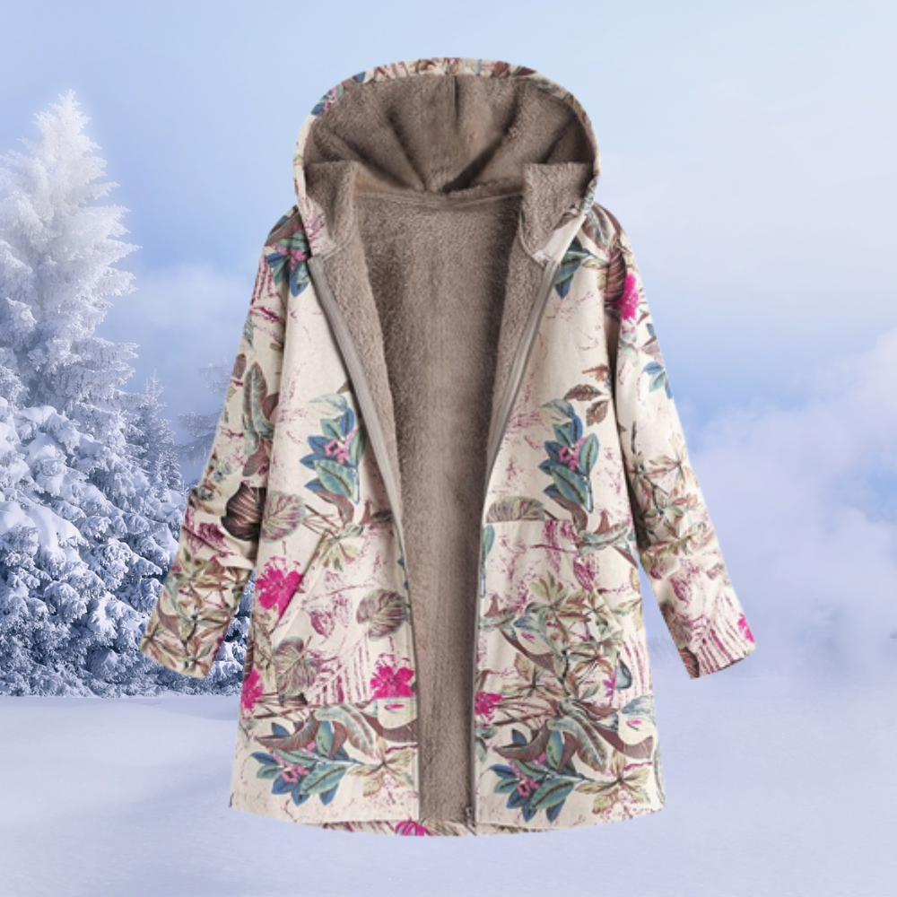 Classic Ladies Warm Parka Coat - Nocini