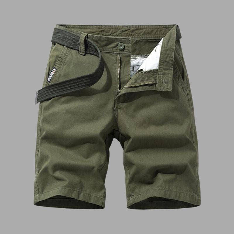 Relaxed Fit Mens Cargo Shorts with Pockets