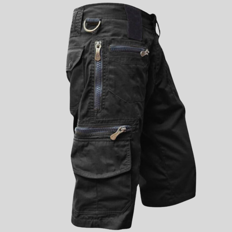 Comfortable Hiking Cargo Shorts with Zip Pockets