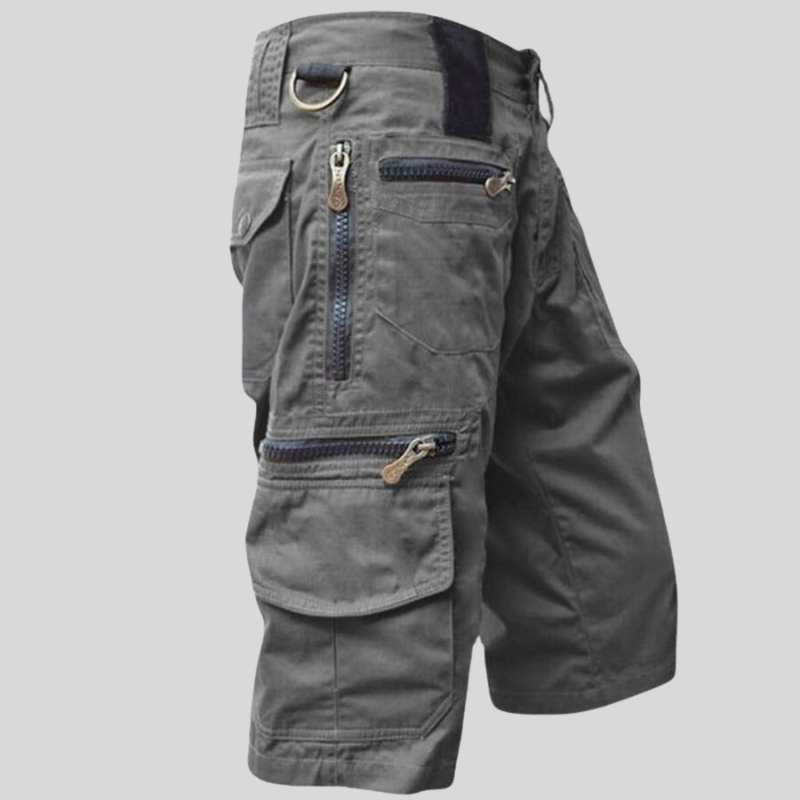 Comfortable Hiking Cargo Shorts with Zip Pockets