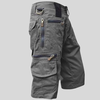 Comfortable Hiking Cargo Shorts with Zip Pockets