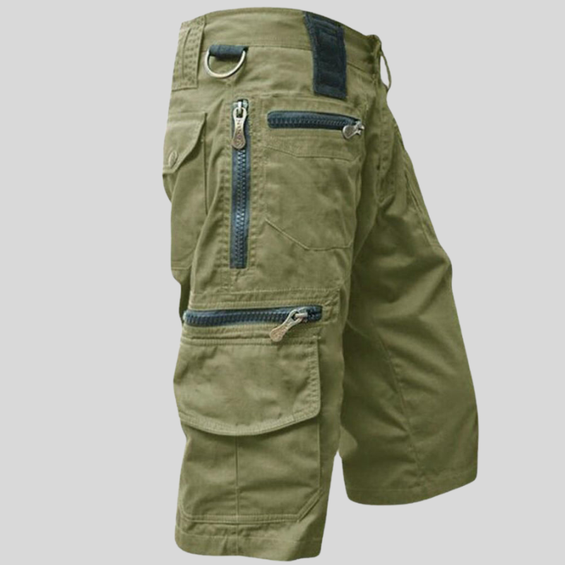 Comfortable Hiking Cargo Shorts with Zip Pockets - Nocini
