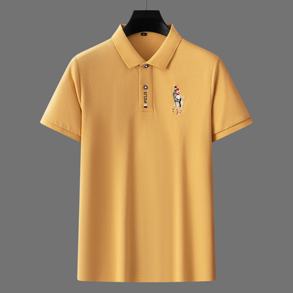 Comfortable Short Sleeve Polo Shirt for Men