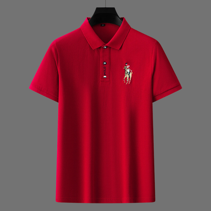 Comfortable Short Sleeve Polo Shirt for Men