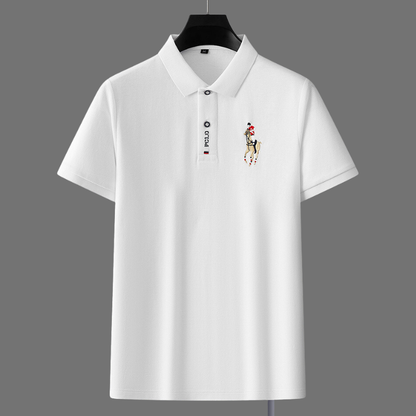 Comfortable Short Sleeve Polo Shirt for Men - Nocini