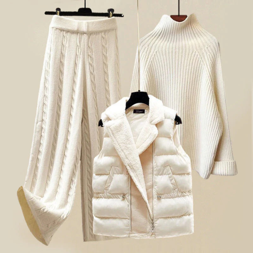 Warm Women's Winter Set - Soft Fleece Duo - Olytrend