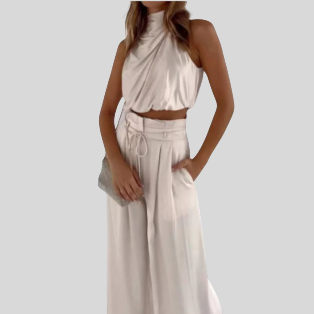 Simple Chic Summer Jumpsuit - Olytrend