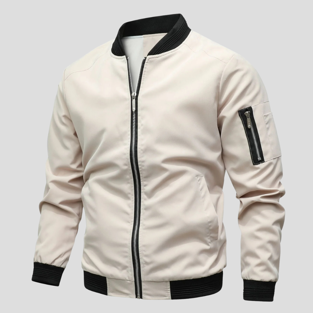 Men's Fashionable Flight Jacket - Olytrend