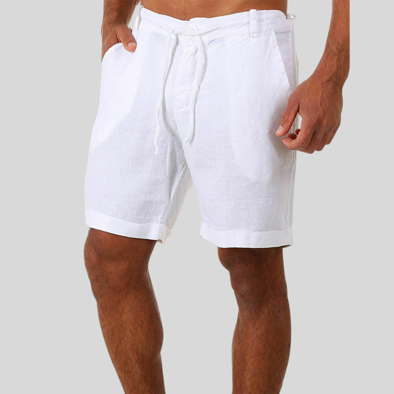 Comfortable Casual Linen Shorts for Men
