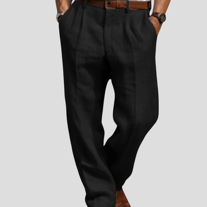 Classic Linen Pants for Men - Smart Casual Wear