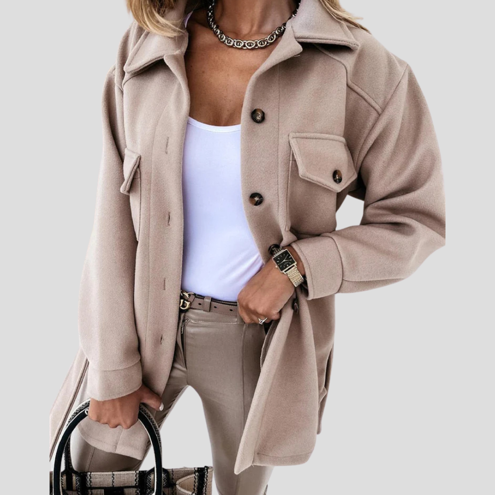 Comfy Women's Loose Fit Coat - Olytrend