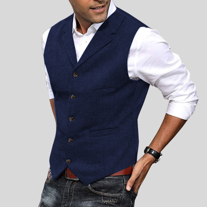 Men's Slim Fit Wool Vest