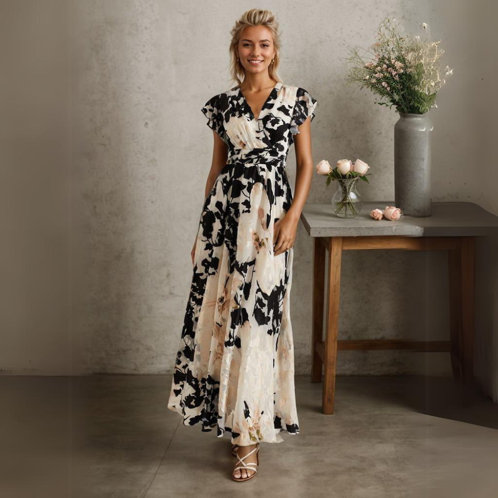 Long Sleeveless Summer Dress for Women - Nocini