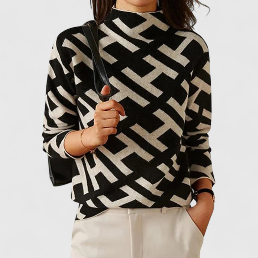 Stylish Women's Knitted Sweater - Olytrend