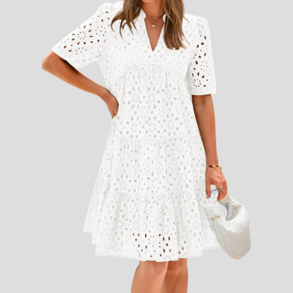 Ladies Lightweight Floral Sundress - Olytrend