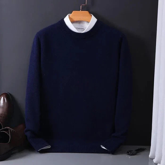 Soft Wool Crew Neck Sweater