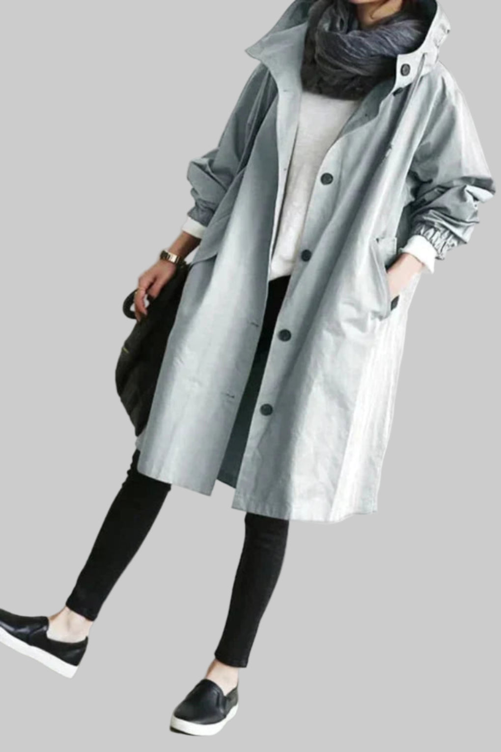 Waterproof Women's Coat – Stylish Wet Weather Jacket