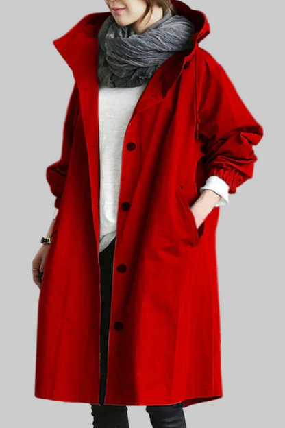 Waterproof Women's Coat – Stylish Wet Weather Jacket