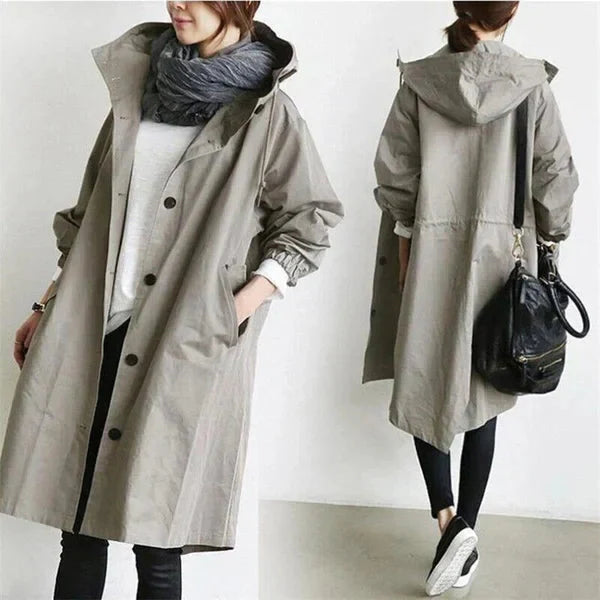 Waterproof Women's Coat – Stylish Wet Weather Jacket