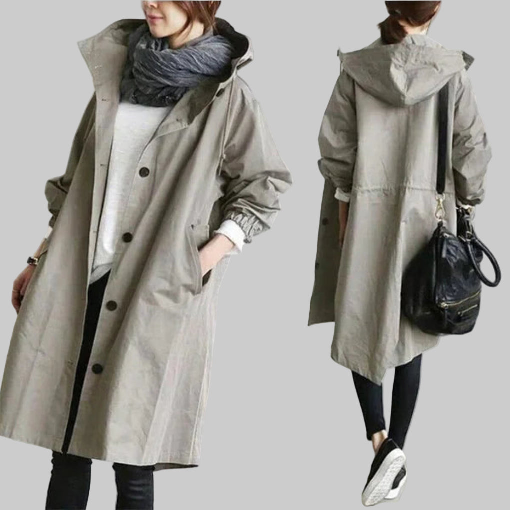 Waterproof Women's Coat – Stylish Wet Weather Jacket - Olytrend