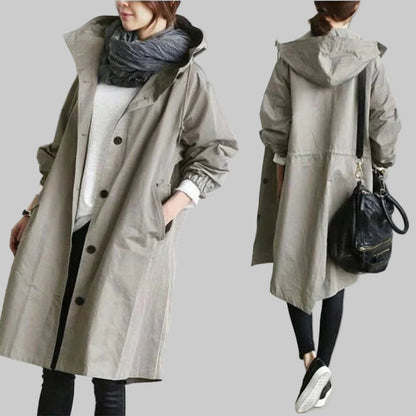 Waterproof Women's Coat – Stylish Wet Weather Jacket - Olytrend