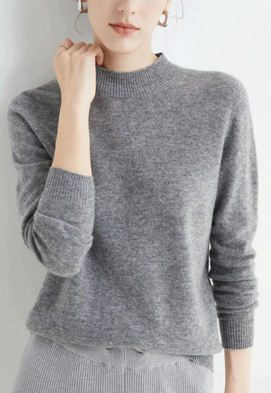 Soft Women's Oversized Long Sleeve Sweater