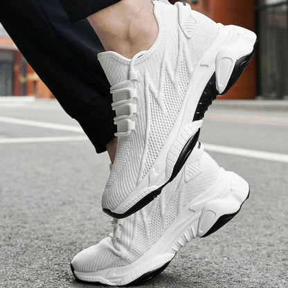 Trendy Men's Thick Sole Casual Sneakers