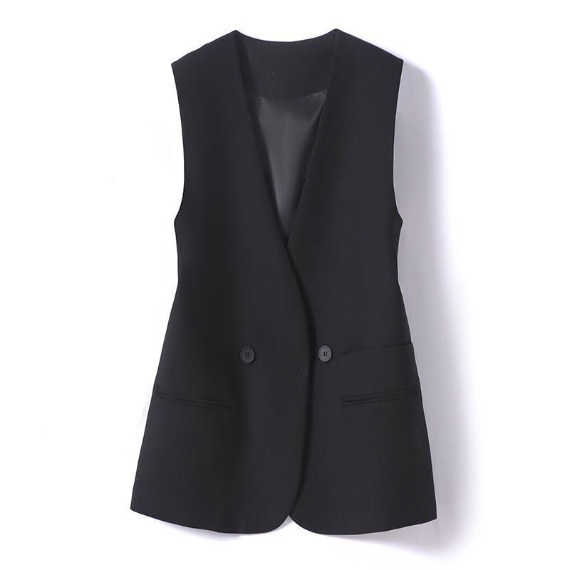 Classic Fit Double Button Waistcoat Vest - Nocini