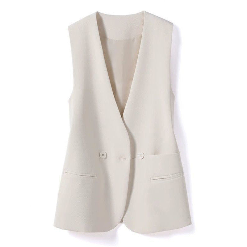 Classic Fit Double Button Waistcoat Vest
