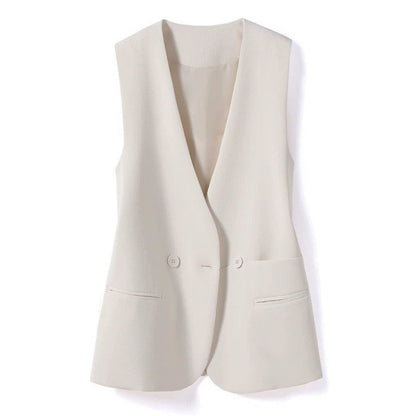 Classic Fit Double Button Waistcoat Vest