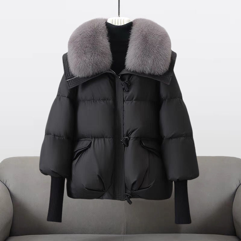 Insulated Down Parka Coat for Women - Soft Warm Jacket - Nocini